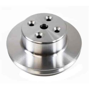 Remskive verst poleret Alu Chevrolet B/B med lang vandpumpe (RPC R8844POL)