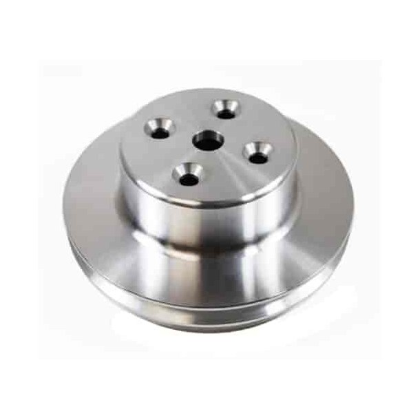 Remskive verst poleret Alu Chevrolet B/B med lang vandpumpe (RPC R8844POL)