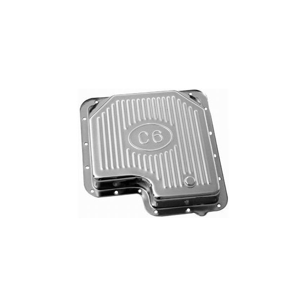 Bundkar gearkasse chrome Ford C6 (7194B) Transmission oil pan