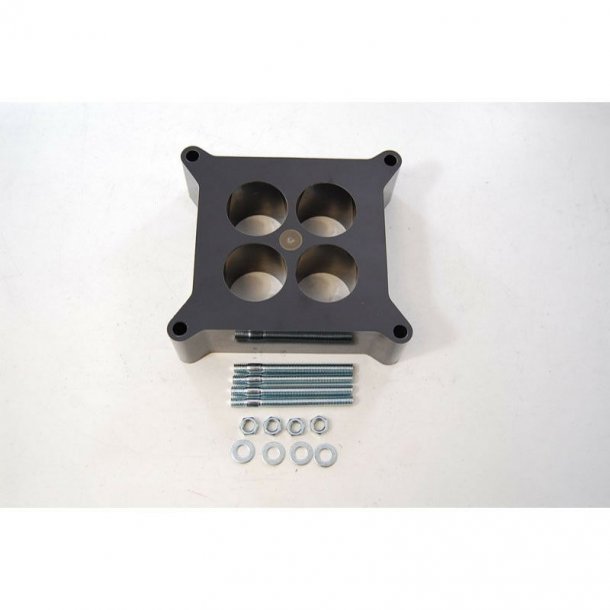 Adapter/Spacer kit mel. indsug. &amp; karburator 4150 4 port. hjde 2" = 50,8 mm. (RPC R9135)