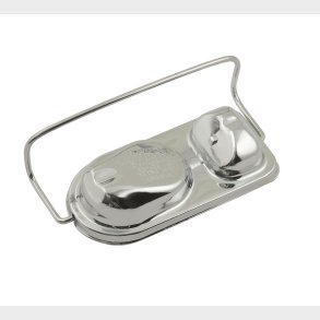 Chrome l�g til bremsehovedcylinder 2 kreds Ford/AMC. (RPC R9217 - 5274)