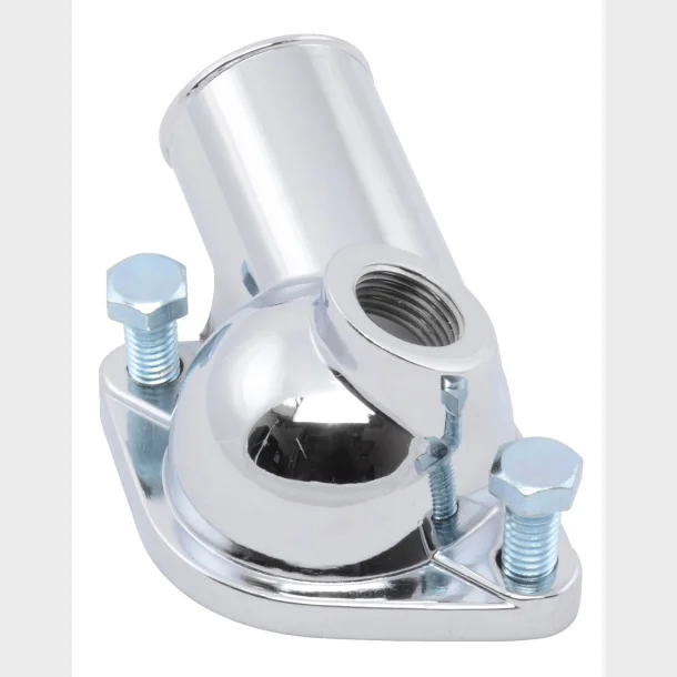 Thermostathus Chrome Chevrolet 1966 til 1979 med 1/2" til temperatur f�ler (RPC R9468 - MRG 2557)
