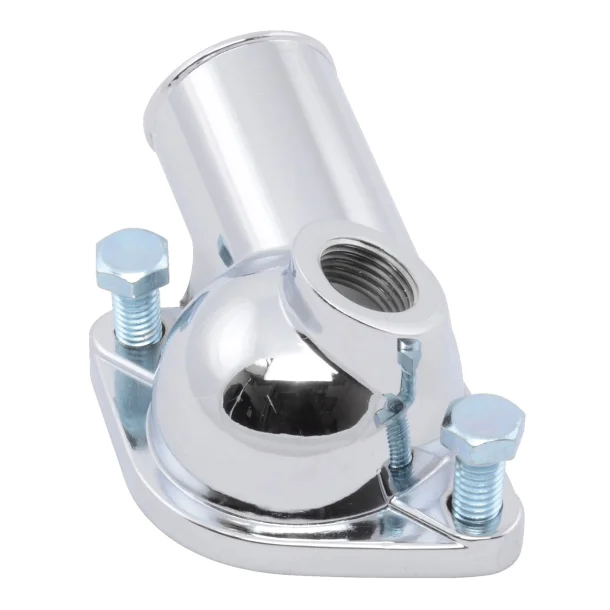 Thermostathus Chrome Chevrolet 1966 til 1979 med 1/2" til temperatur fler (RPC R9468 - MRG 2557)