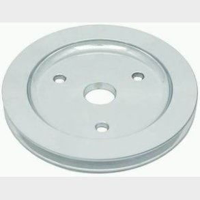 Remskive nederst poleret Alu Chevrolet S/B med kort vandpumpe (RPC R9480)