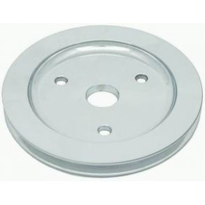 Remskive nederst poleret Alu Chevrolet S/B med kort vandpumpe (RPC R9480)