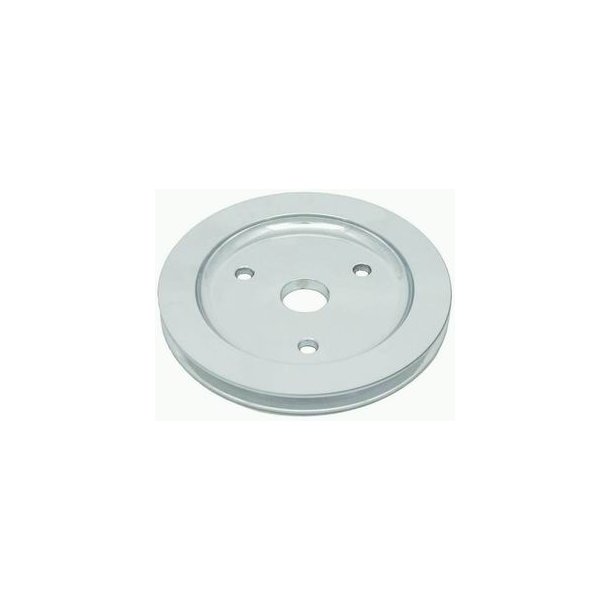 Remskive nederst poleret Alu Chevrolet S/B med kort vandpumpe (RPC R9480)