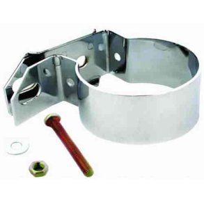 T�ndspole beslag/holder universal til rund t�ndspole (G3863) Coil Bracket Steel Chrome