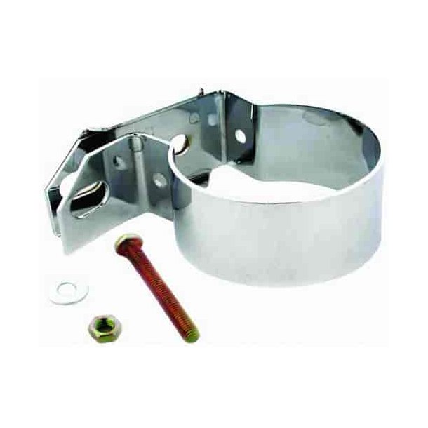 Tndspole beslag/holder universal til rund tndspole (G3863) Coil Bracket Steel Chrome