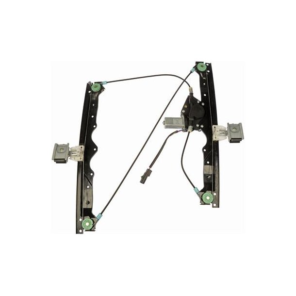 Rudehejs incl. motor venstre for Jeep Grand Cherokee 2005 (Dorman 748-192)