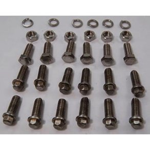Bolts�t til Headers i rustfri st�l. s�t m. 18 stk. (RPC R0940 RPC) Header Bolt
