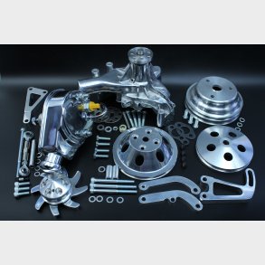Dress up kit m. servopumpe og lang vandpumpe Chevrolet S/B 1958-1995