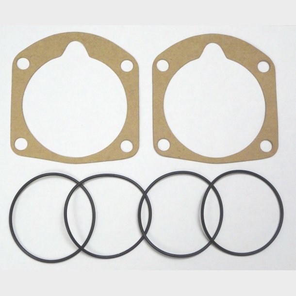 Bagt�jspakning yderst med O-ring ved ankerplade for leje RW607NR 