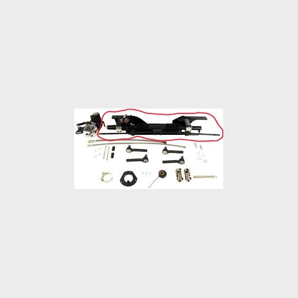 Tandstang til 1967 Power steering conversion (Unisteer 8010810-01)