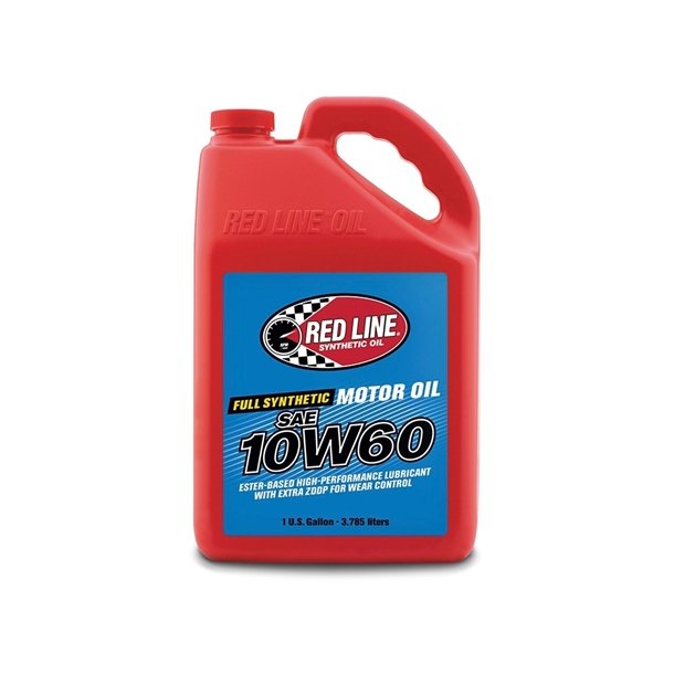 Red Line Motorolie 10W60 Zink PPM 2200 Full Synthetic  1 Gallon (Red Line 11705)