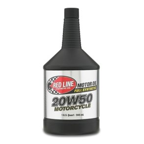 Red Line Motorolie Big-Twin motorcycle 20W50 Full-synthetic (Red Line 42529) 1 qt = 0946 liter