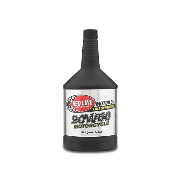 Red Line Motorolie Big-Twin motorcycle 20W50 Full-synthetic (Red Line 42529) 1 qt = 0946 liter