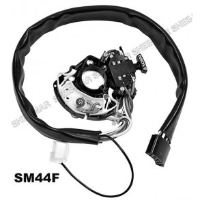 Blinklyskontakt Mustang/Cougar m.fl. u/tilt 1970 til 1977 (SM44F - TM44F)