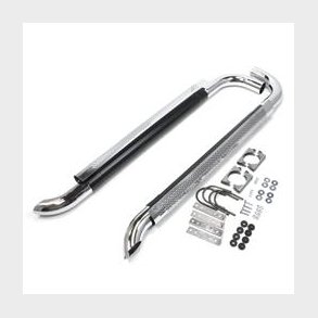 Side Pipes s�t, Chrome universal i fabrikatet Patriot. Indgangsr�r 2