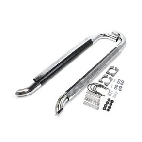 Side Pipes st, Chrome universal i fabrikatet Patriot. Indgangsrr 2