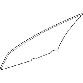 Siderude til passagersiden/h�jre Chrysler 300M fra �rgang 1998 til 2000 (4574926AD) Mopar