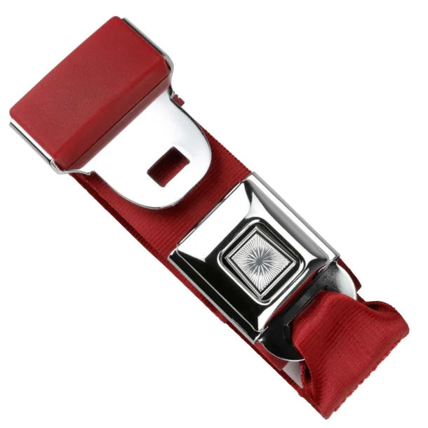 Sikkerhedssele hofte i classic orginal stil, Rd (44-53003-1 66530031 268-brd) Seat Belt - 74 Inches