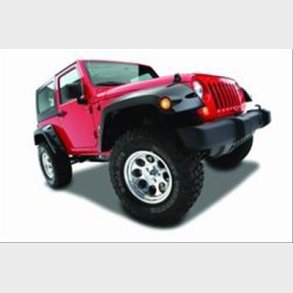 Sk�rmfor�ger s�t Bushwacker Jeep Wrangler 2007 til 2015 Pocket Style Fender Flares 10044-02