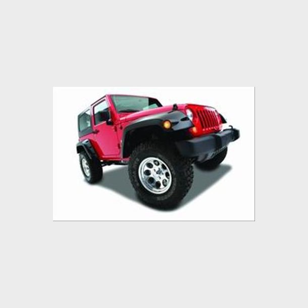Sk�rmfor�ger s�t Bushwacker Jeep Wrangler 2007 til 2015 Pocket Style Fender Flares 10044-02
