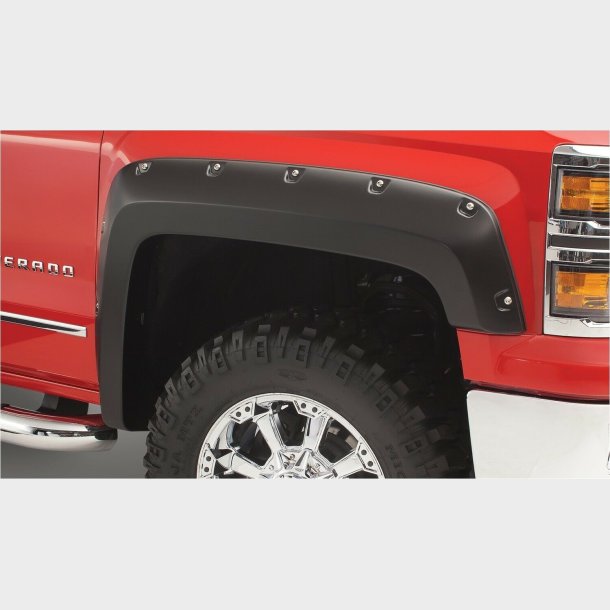 Sk�rmfor�ger s�t Chevrolet Pickup 1500 2019 til 2023 Bushwacker 40909-02 Pocket Style Fender Flares