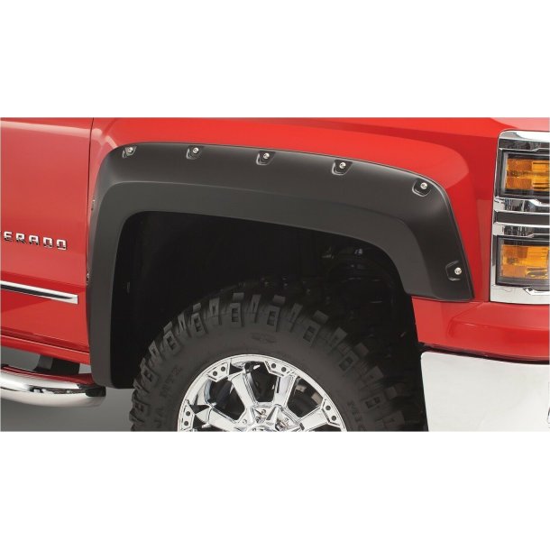 Skrmforger st Chevrolet Pickup 1500 2019 til 2023 Bushwacker 40909-02 Pocket Style Fender Flares
