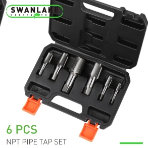 Snittapst i 'Tomme' st med 6 dele (REF95317) Pipe Taps 6 Pcs.