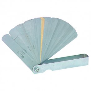 Sgerblade med 32 blade i tommer og mm. (Pittsburgh Automotive 32214 63665) Feeler Gauge 32 Pc