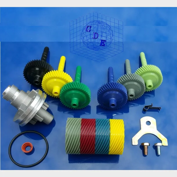 Speedometer drev gear kit til GM 700R4 TH350 4L60 SPEEDOMETER GEAR KIT 15 17 18 19 / 40 41 42 43 44 45 TEETH, Speedometer Gear