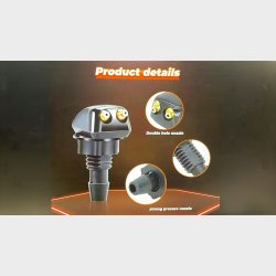 Sprinklerdyse universal s�t med 11 dele,  Windshield Washer Spray Nozzles