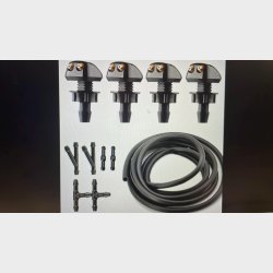 Sprinklerdyse universal s�t med 11 dele,  Windshield Washer Spray Nozzles