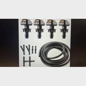 Sprinklerdyse universal s�t med 11 dele,  Windshield Washer Spray Nozzles