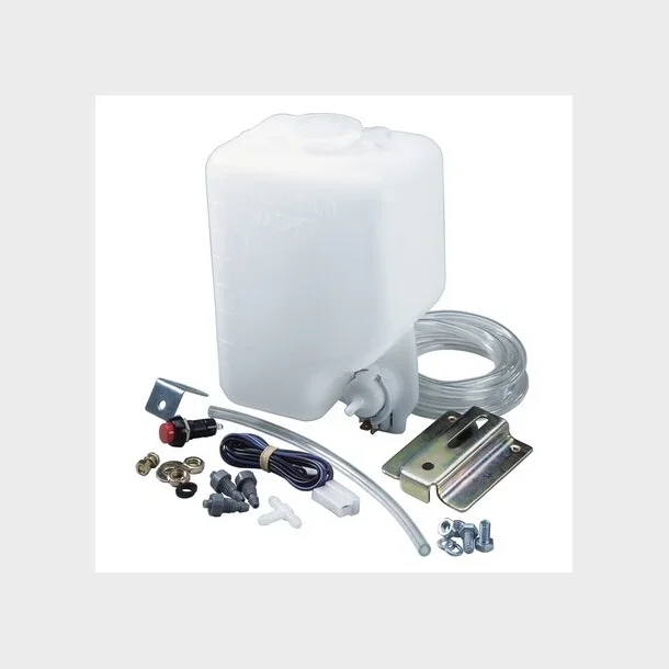 Sprinklerpumpe med beholder universal (6601 - 11-102 - 11102) Spray Windshield Washer Pump Reservoir Kit