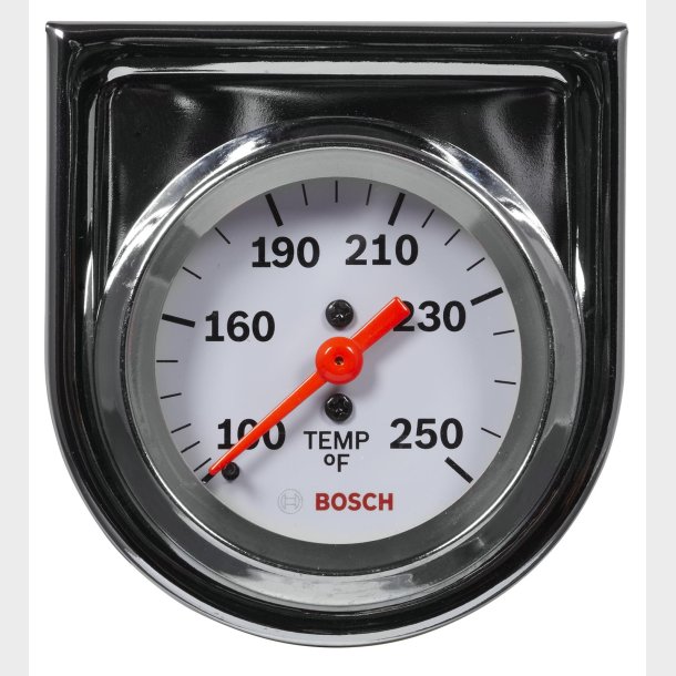 Sunpro Styleline vand/olie temperatur elektrisk 2" dia. (SP0F000045) Bosch Style Line Gauges 