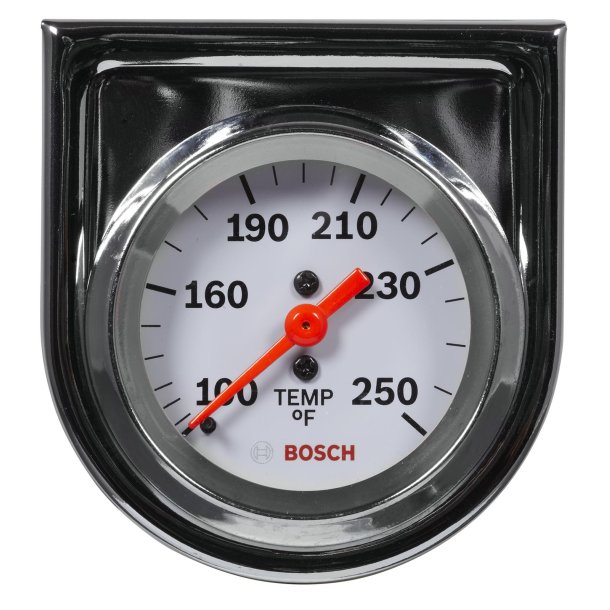 Sunpro Styleline vand/olie temperatur elektrisk 2" dia. (SP0F000045) Bosch Style Line Gauges 