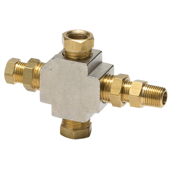 T-4 adapter til feks. f�ler til vandtemperatur eller olietryk med varenummer 0837-0459800, Autogauge