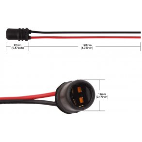 Fatning til pre med glas sokkel