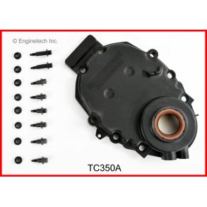 Timing cover plast med sensor hul Chevrolet V6 1996 til 2007 (Enginetech TC262)