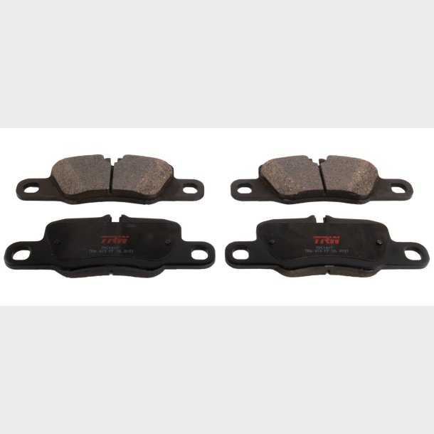 Bremseklodser bag (s�t til 2 hjul) Porsche Panamera 2010 til 2016 (TRW TPC1417 - OEM 	970 352 949 0)