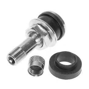 D�k ventil som boltes fast, Nickel Plated Brass (TR416)