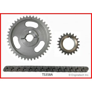 Kdest Ford S/B 289-302-351W 1965 til 1972 (Enginetech TS358A - Cloyes C3014K)
