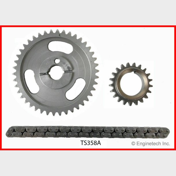 K�des�t Ford S/B 289-302-351W 1965 til 1972 (Enginetech TS358A - Cloyes C3014K)