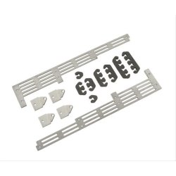 Tndkabel holder i Alu til 7mm. &amp; 8mm. kabler (Mr. Gasket 6018)  Universal Aluminum Wire Looms
