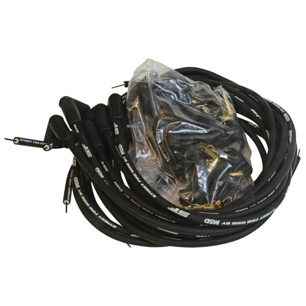 Tndkabel st 8 mm. MSD Ignition 90 grader tndrrshtter, MSD Street Fire Spark Plug Wire Sets 5553