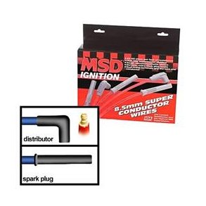 Tndkabel st universal MSD 8.5mm Super Conductor Spark Plug Wire Sets 31369