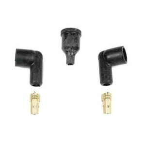 Tndkabelboot st 90 grader universal sort 8mm. kabler  Accel 170050