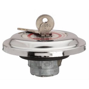 Tankdksel m/ls chrome Ford, IH og Mercury 1970 til 1980 (Stant 10559)